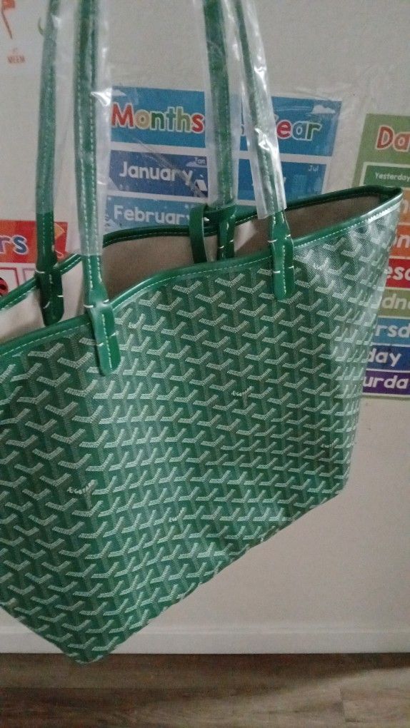 Large Green Tote