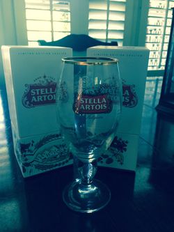 Stella Artois glasses