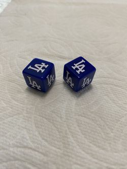 LA Dodgers Air Valve Caps