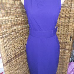 Calvin Klein Women's 4 Grape Purple Belted Sleeveless Pencil Dress W/ Pockets

Excellent Condition!!

**Bundle and save with combined shipping**

