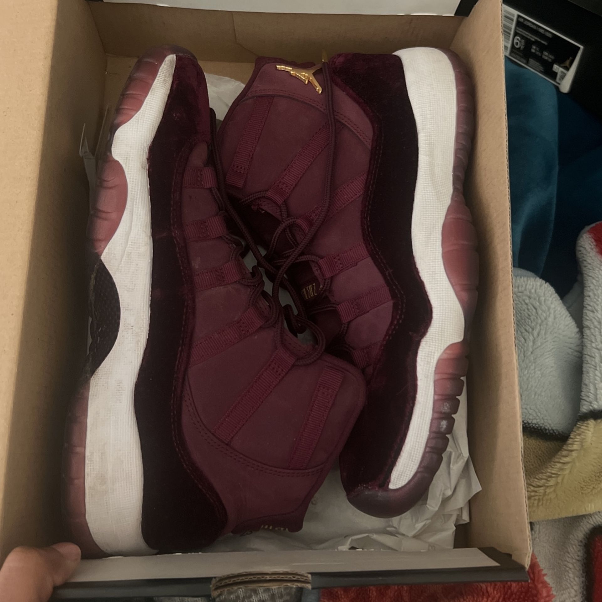 Night Maroon Jordan 11s