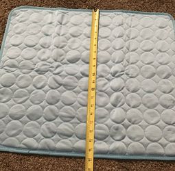 Medium Blue Pet Cooling Pad 20” X 23” 
