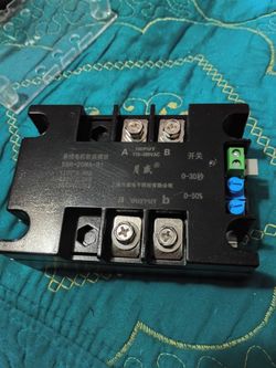 Motor soft Starter 110V 220V 360V Single-Phase Intelligent Motor Soft Starter Simple Wiring Soft Start Module Soft Start 50-60HZ Compatible 2/4/6/8KW