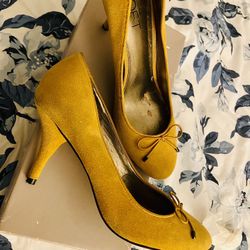 Zapatillas Loft Color Mostaza