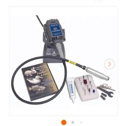 NEW IN BOX Shop Foredom 1.7 Amp 1/6 HP Corded Industrial Base and Yoke Mounted Rotary Power Tool Kit