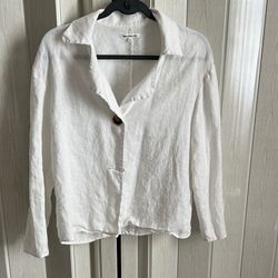 Reformation 100% Linen Top (small)