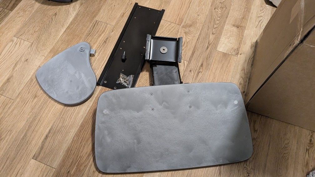 Adjustable Keyboard & Mouse Tray