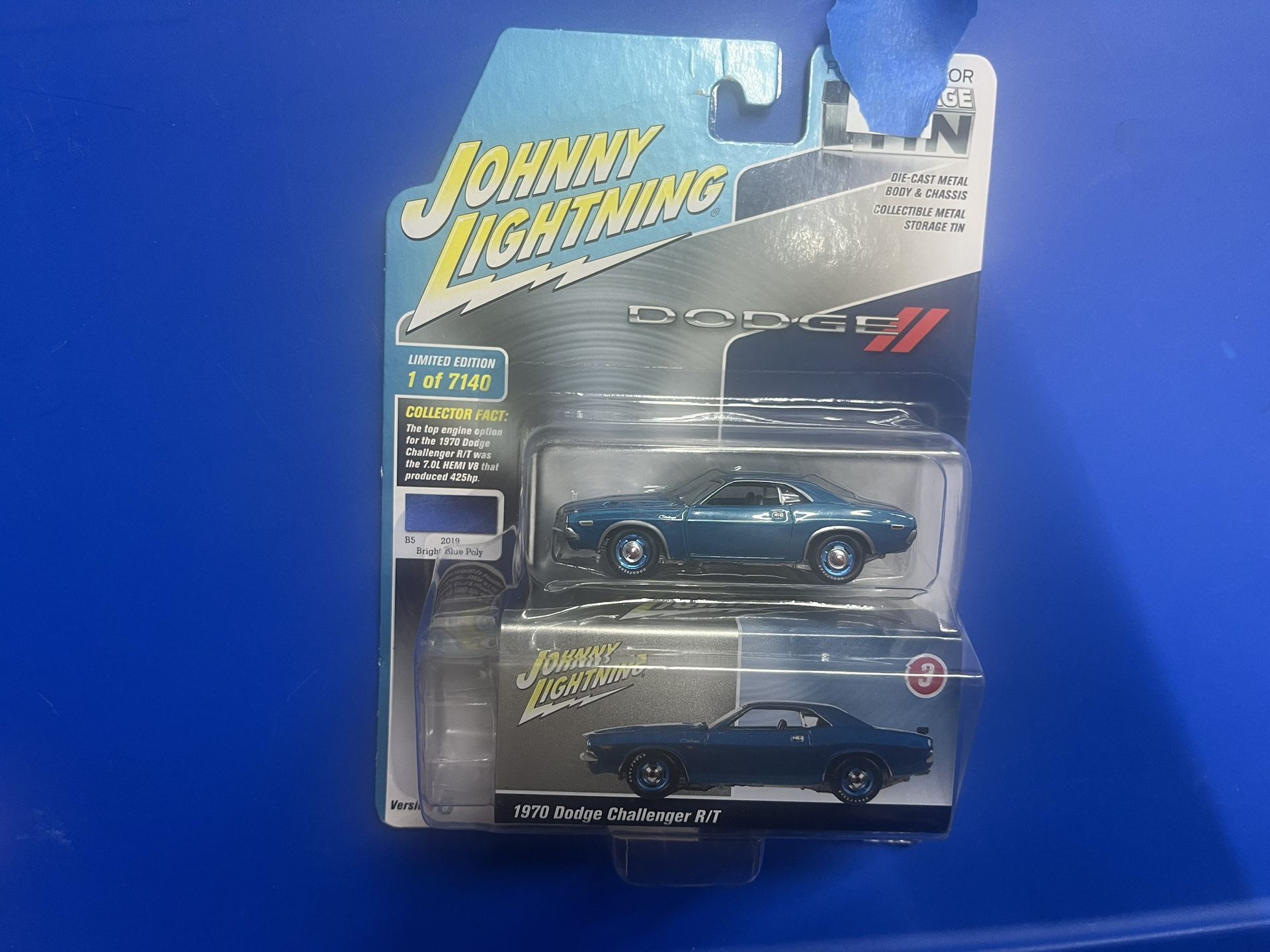 Johnny Lighting 1970 Dodge Challenger 1:64 Collectible 