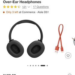 JBL Tune 770NC Bluetooth Wireless Over-Ear Headphones