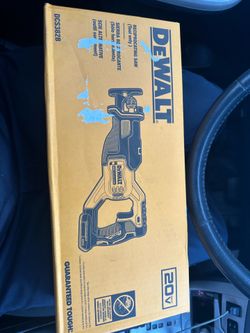 Dewalt  reciprocating saw 20v