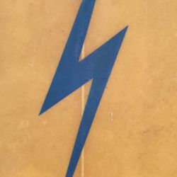 Vintage 5'5 R. S L E I G H Twin Fin Surfboard