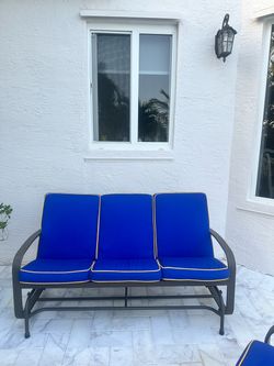 Outside couch