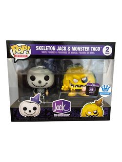 Skeleton Jack & Monster Taco Funko Pop