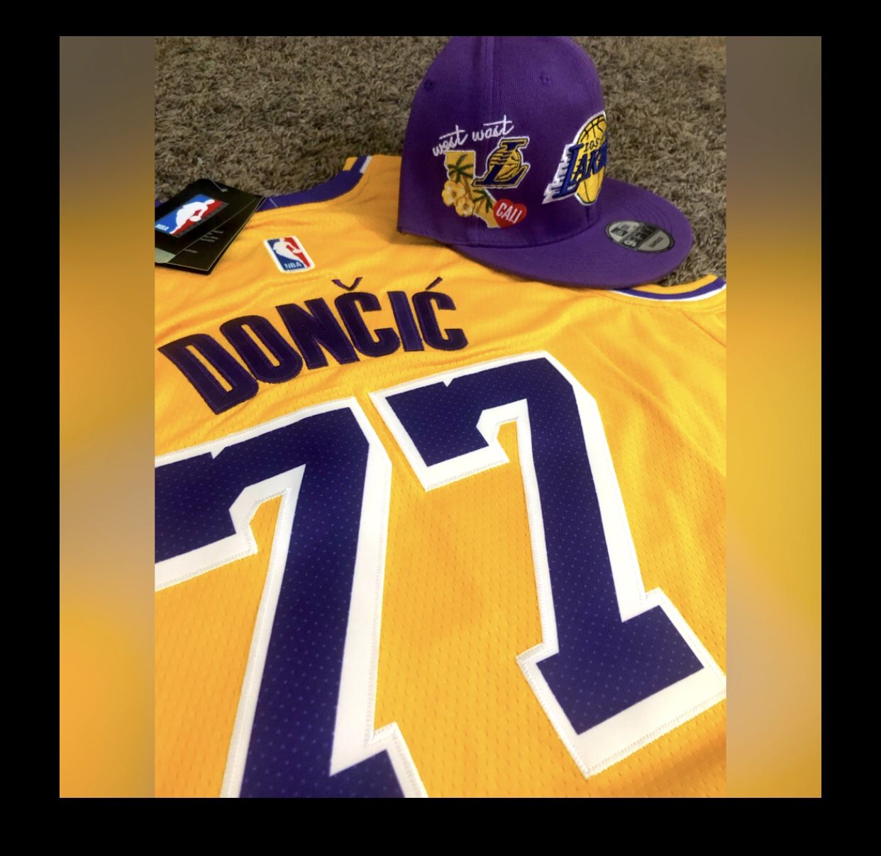 NBA Lakers Doncic Jersey