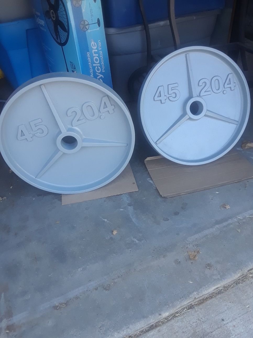 Olympic plates ( 2 ) 45s