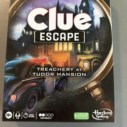 CLUE Escape Board Game