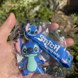 Stitch Keychains And Earrings 