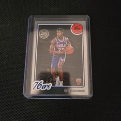 Topps 2025-2026 VJ Edgecomb Silver RC