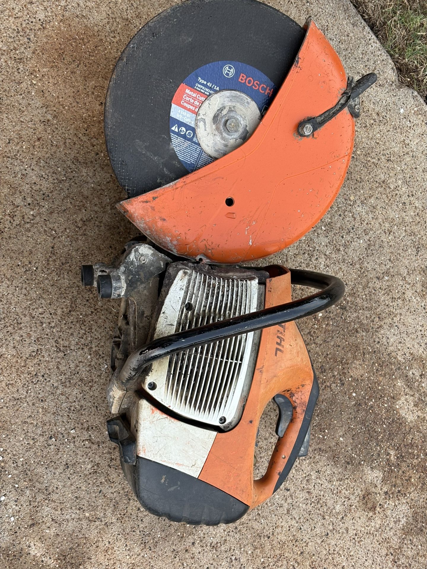 Serrucho Stihl Ts420 En Buenas Condiciones De Trabajo Pido $$600obo