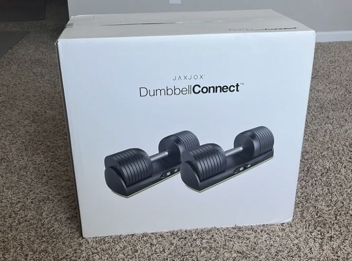 Jaxjox Adjustable Dumbbell Set New