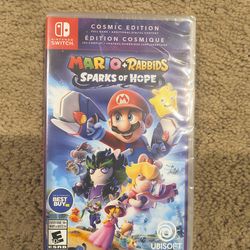 Mario + rabbids Sparks of Hope cosmic edition brand new sealed, switch