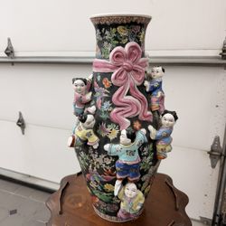 Chinese Porcelain "Fertility" Vase