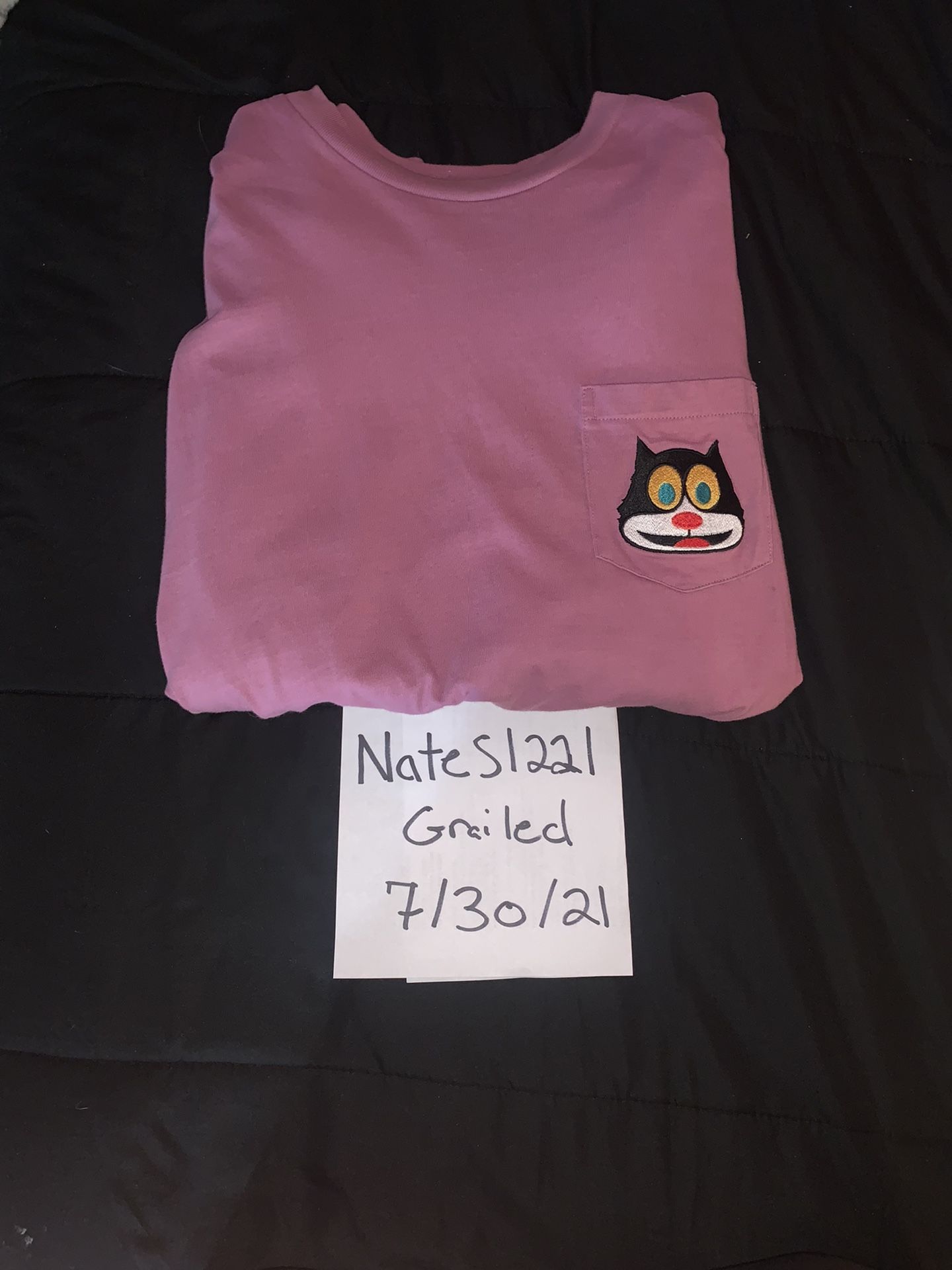 Supreme cat L/S Pocket Tee