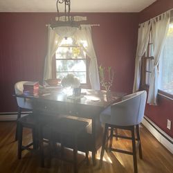 Table And Chairs And Tools