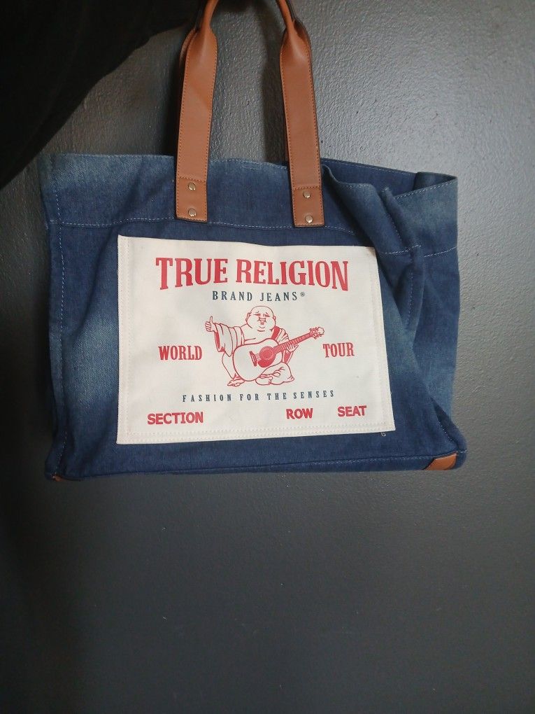 True Religion Jean Bag