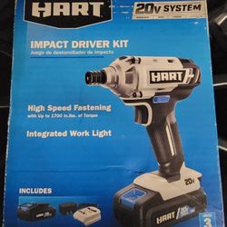 Hart Impact Driver Kit