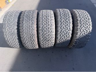 (5) 315/70R17 BFGoodrich All Terrain