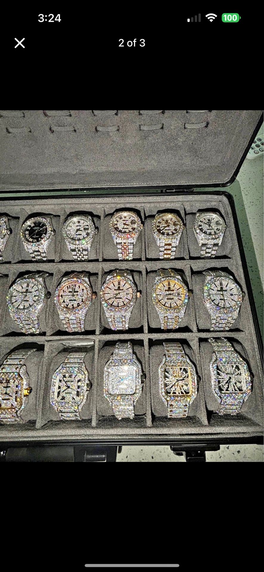 VVS Moissanite Watch