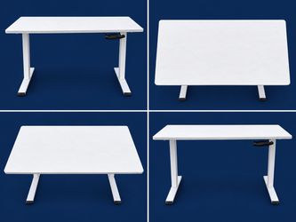 White desk