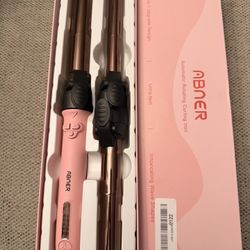 ABNER rotating Curling Iron Set 