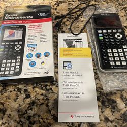 NEW TI 84 Plus CE Python graphing Calculator 