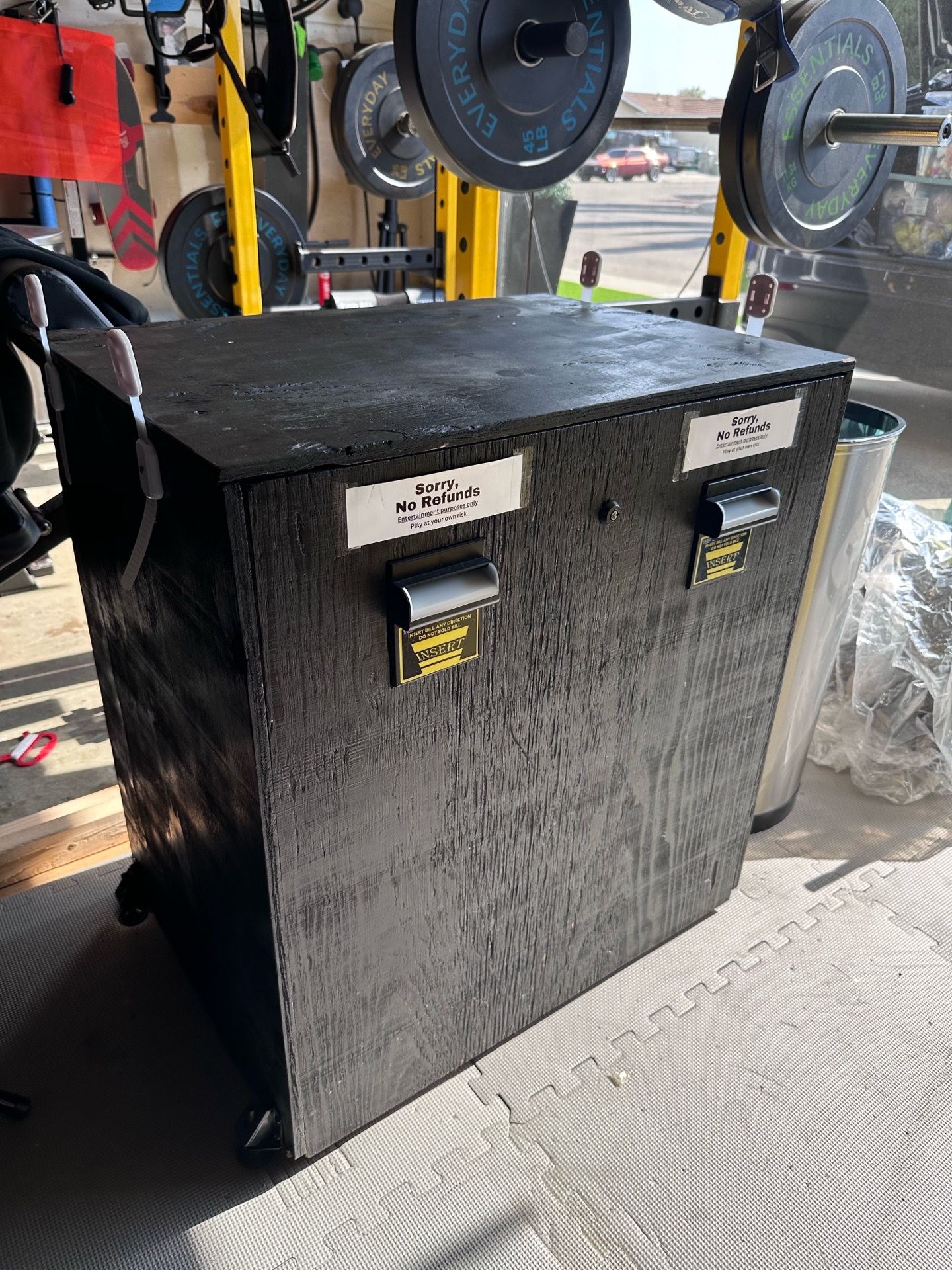 Claw machine base