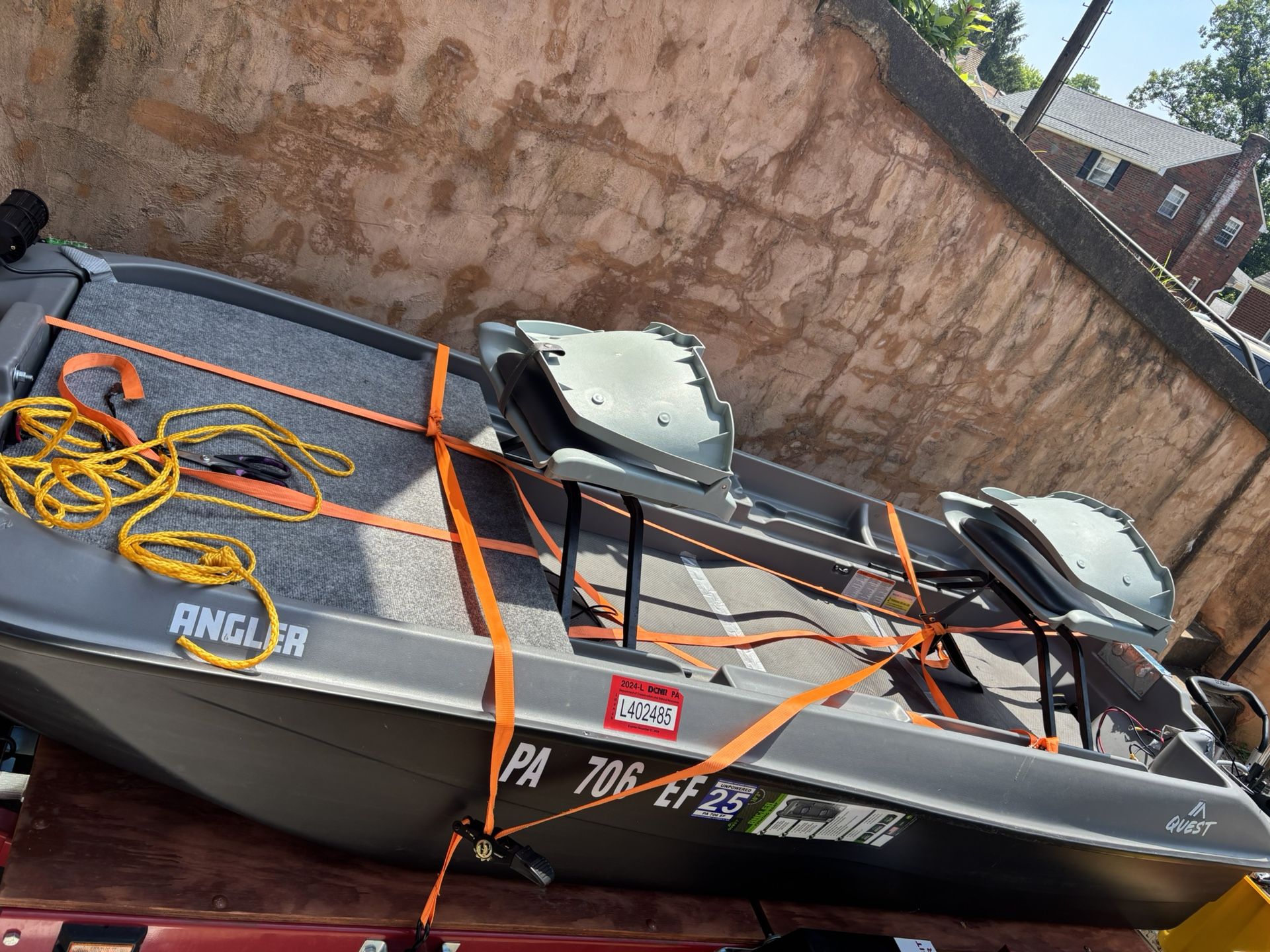 Bass Fishing Boat