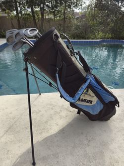 Golf Clubs Golf Bag Datrek Lightweight Cart Carry Stand Dividers Northwestern System 3 Oversize Graphite Golf Club Set