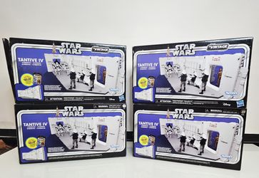 Star Wars The Vintage Collection Tantive IV Corridor – 4 Playset Lot w/ Boxes
