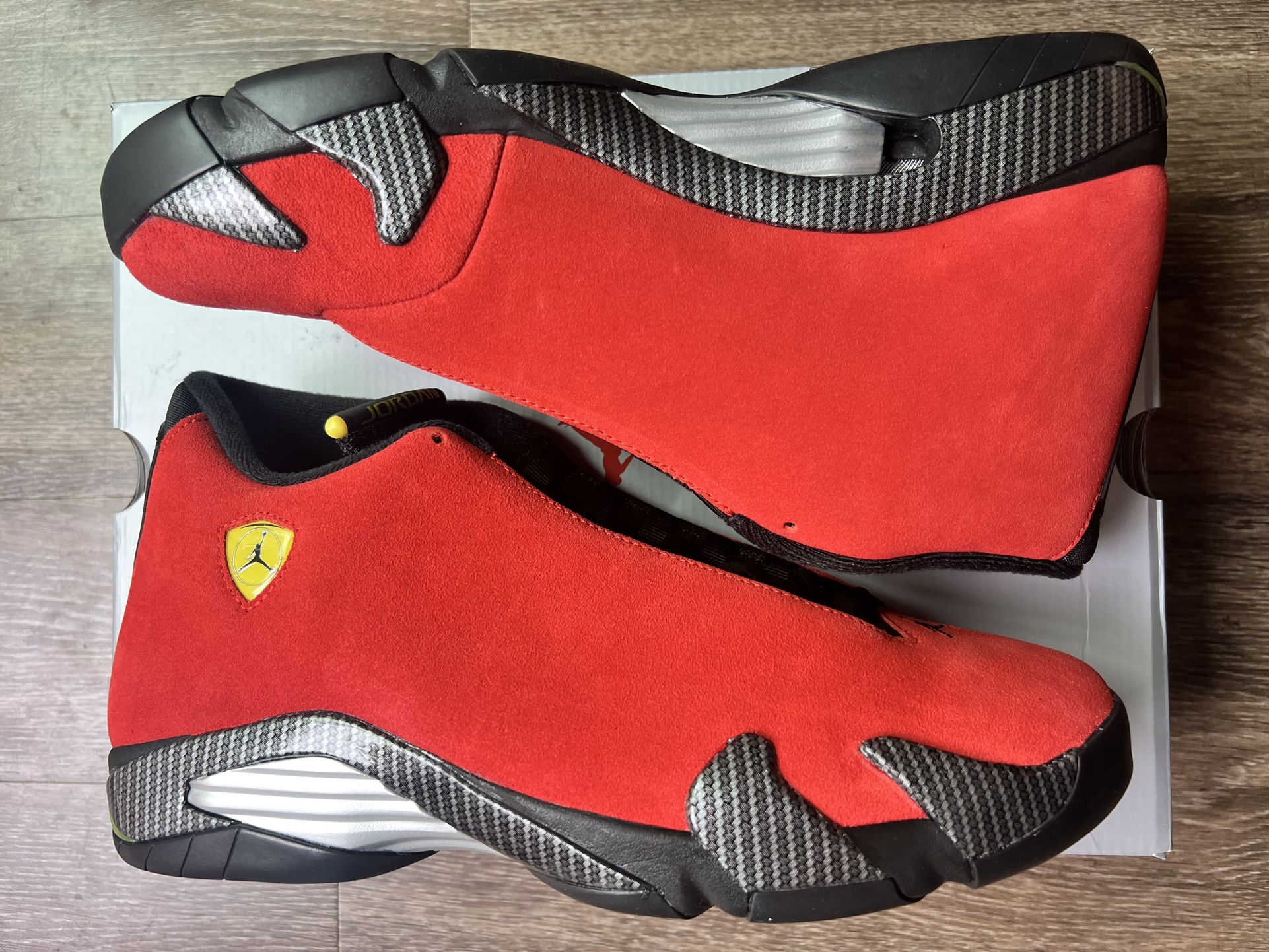 Air Jordan Retro 14 Ferrari Challenge Red Size 12