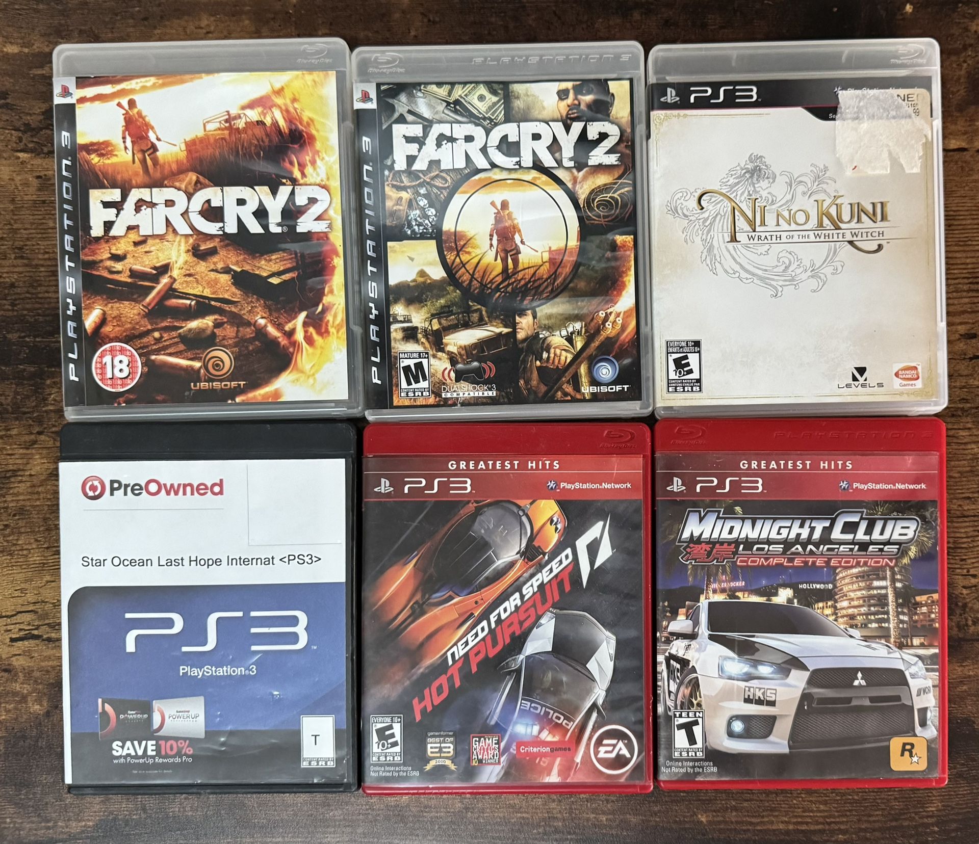 Ps3 PlayStation Games just $8 each