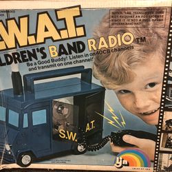 SWAT Toy CB Band Radio TV Show Van w/Box