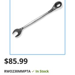 Reversible Ratcheting Wrench 30mm - 12-PT.

