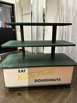 Vintage Krispy Kreme Display Table