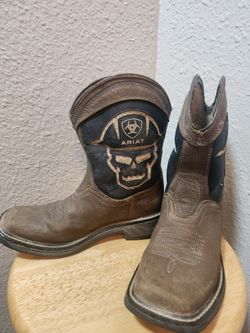 Ariat Junior Workhog XT Ventek Western Boots-2 