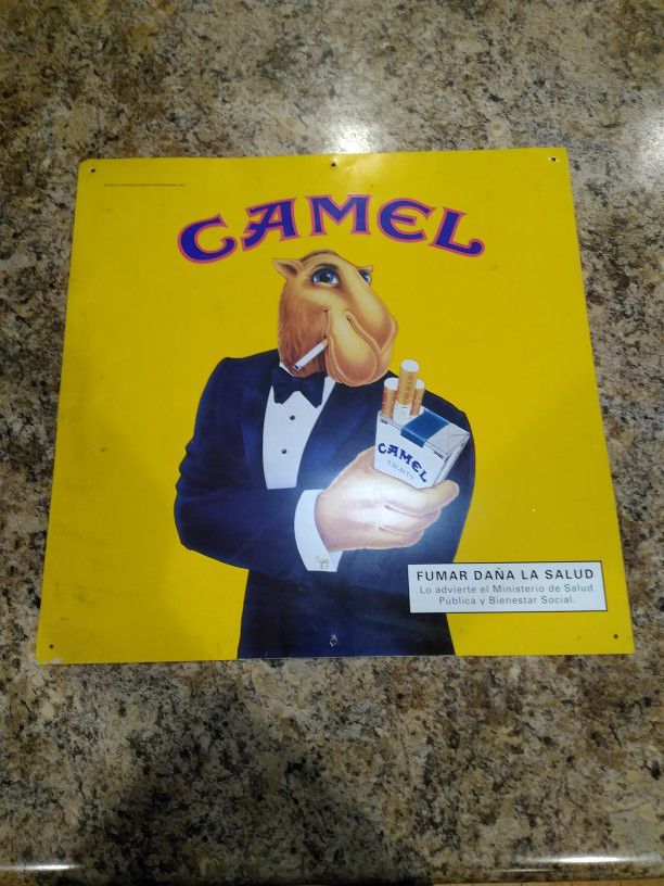 Camel Cigarette Sign