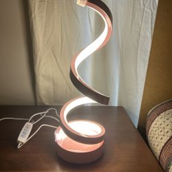 Brand new pink LED table lamp