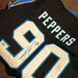 Julius Peppers Signed Jersey 