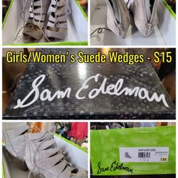 Women's SUEDE WEDGES
