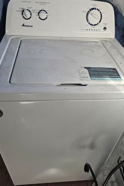 Amana top load washer
